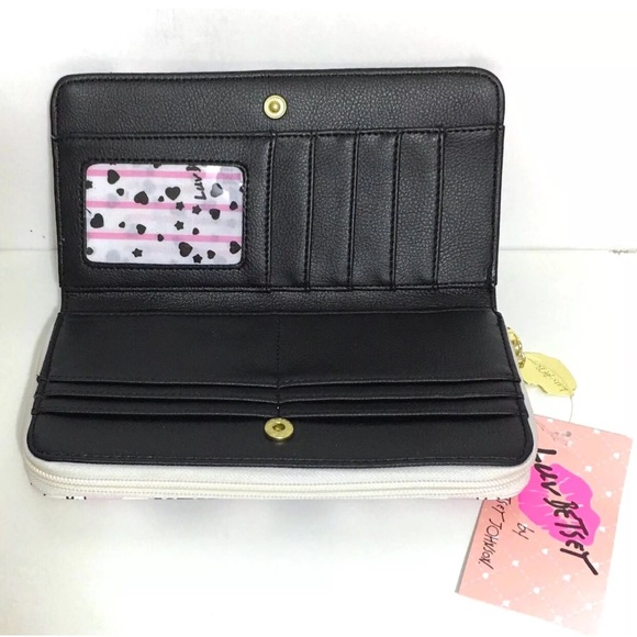 Luv Betsey Johnson Wallet Kitty Cat Change Purse - Picture 6 of 8